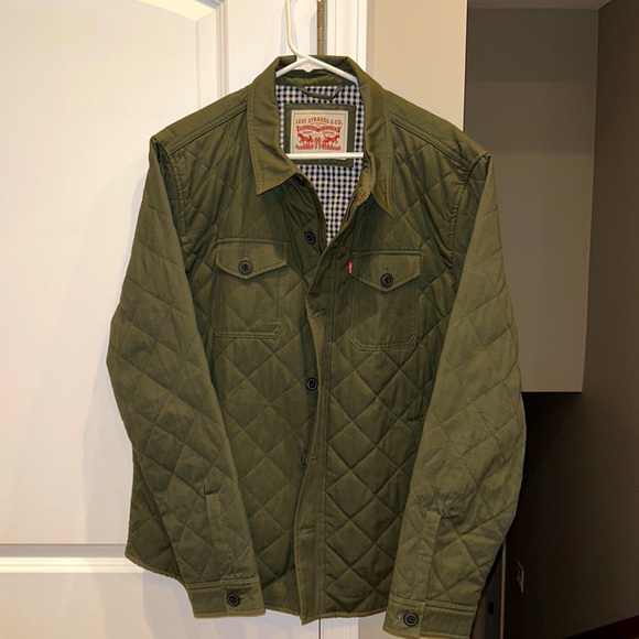 Large Olive Green Levi Strauss & Co. Jacket - Picture 1 of 3